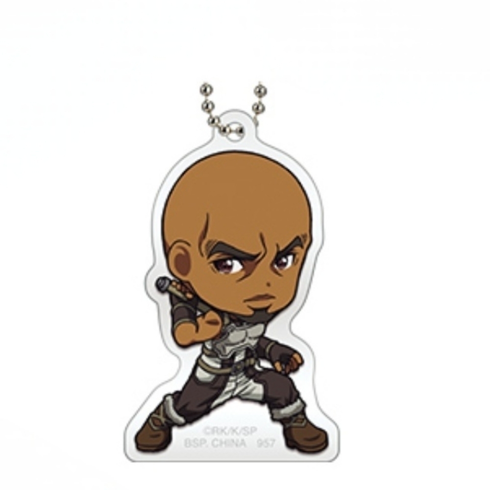 Sword Art Online Agil Acrylic Charm Keychain